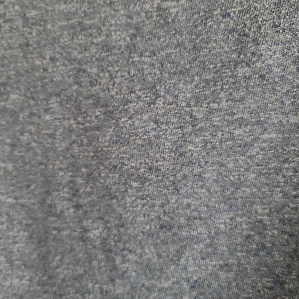 CARBON2COBALT Gray Navy Fleece‎ Lined Zip Front Henley Pullover 144376 Large - Picture 7 of 11